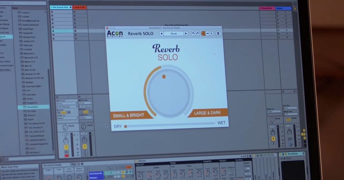 Video Acon Digital Reverb Solo Plugin Reverb News