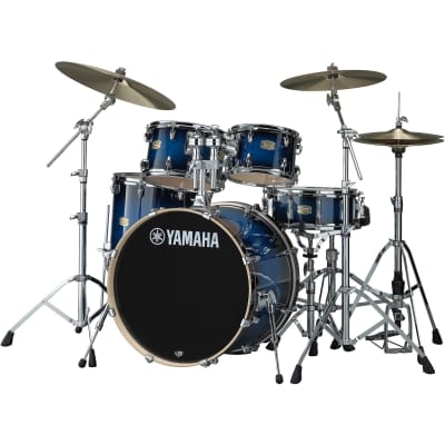 Yamaha SBP2F50 Stage Custom Drum Shell Kit, 5-Piece, Deep Blue Burst