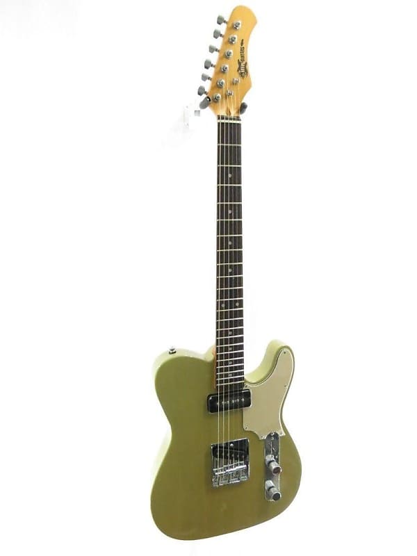 Effin Guitars OldSmelly YW Vintage Tele Yellow Finish Deluxe