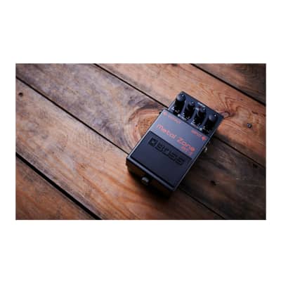 BOSS Metal Zone Distortion Guitar Pedal with Innovative Dual-Stage Gain Circuit, Three-Band Active EQ and Advanced Tone Shaping image 6