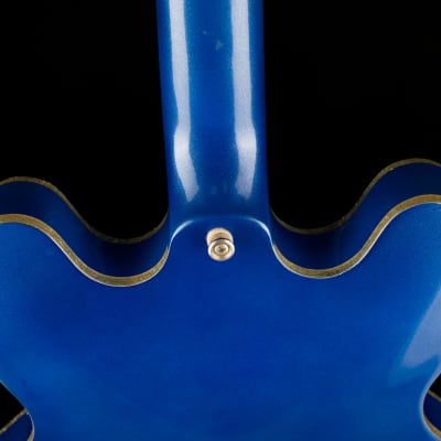 Used Epiphone Limited Edition Riviera Custom P93 Royale Chicago Blue Pearl with Gig Bag image 15