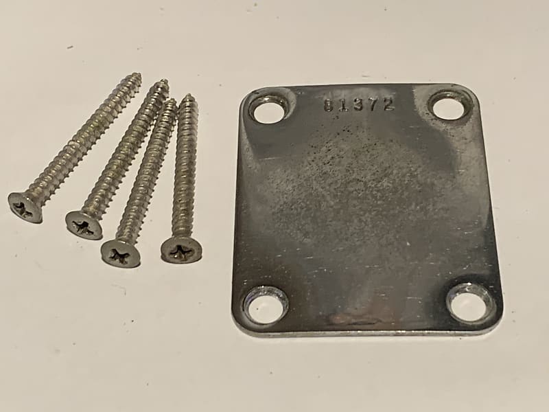 Fender PRE-CBS Stratocaster/Telecaster/P-Bass Neck Plate 1962 | Reverb