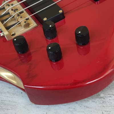 1998 Edwards (by ESP Japan) EFR-95 Forest Series Bass (Transparent Red) image 2