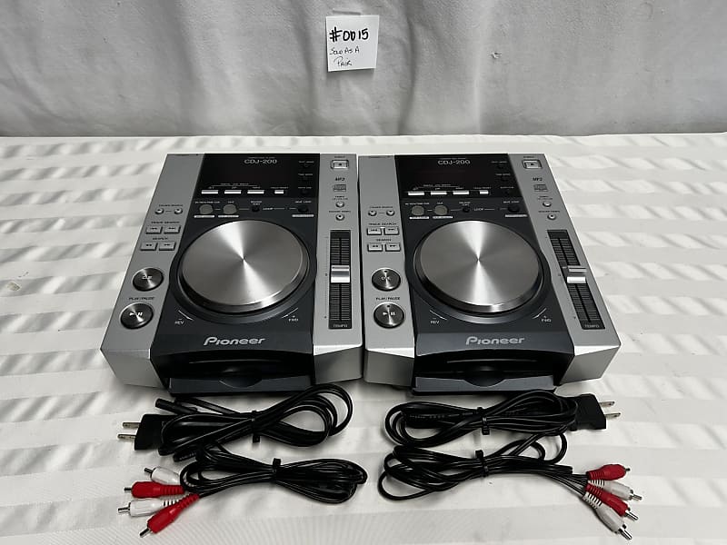 Pioneer DJ CDJ-200 Professional DJ Tabletop CD Player Controllers