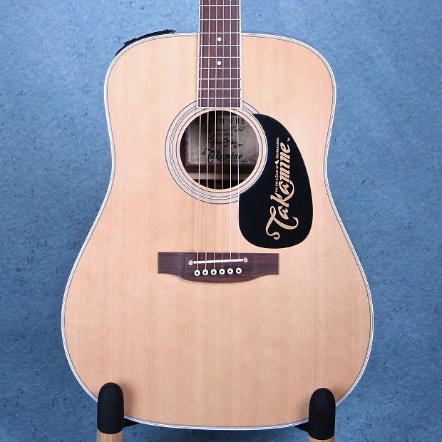 Takamine EF360GF Signature Series Glenn Frey Model Dreadnought Acoustic/Electric Guitar Natural Gloss image 1