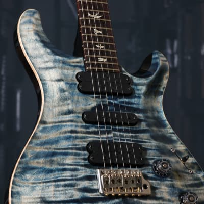 PRS 509 With Pattern Regular Neck Electric Guitar Faded Whale Blue(serial- 4168) image 5