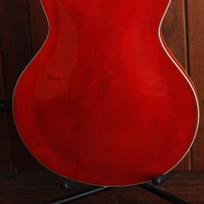 Eastman T64/V-T Antique Red Hollowbody Electric Guitar image 11