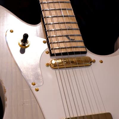 ギター Sugi DS499IR SL-ALD/HM/TH Medium Aged Sugi DS499IR SL-ALD/HM/TH Medium Aged ~White Blonde Bat