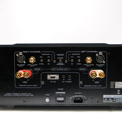 Sim Moon 860A V2 225W Dual Mono 2CH Power Amplifier - Store Demo w/ Full Warranty image 6
