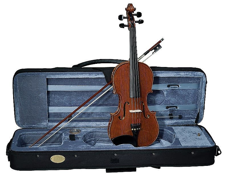 Stentor 1550-4/4 Conservatoire Full Size 4/4 Violin Outfit w/Deluxe Oblong Case & Wood Bow image 1