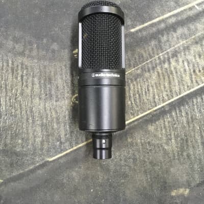 Audio-Technica AT2020 Large Diaphragm Cardioid Condenser Microphone 2010s - Black