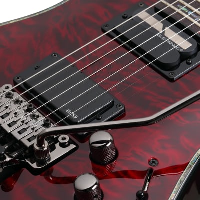 Schecter C-1 FR S Hellraiser Electric Guitar, Black Cherry (BCH) image 4