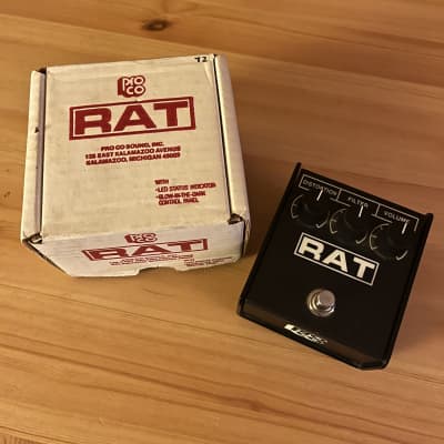 Vintage 1995 ProCo RAT 2 Distortion - LM308N Chip Small Box with 