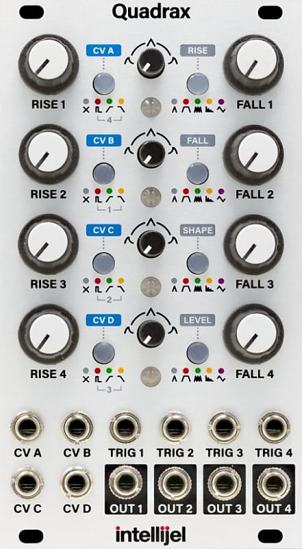 鍵盤楽器 Intellijel - Quadrax Intellijel Quadrax モジュラーシンセサイザー - メルカリ