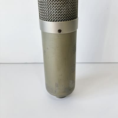 Vintage Telefunken U47 short body mic system including original K47 capsule, VF14 tube. Comes with Neumann swivel mount cable, grosser NG psu and u47 replica mic box. Wav files available image 7