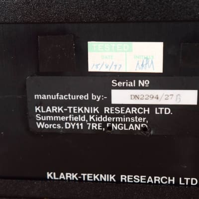 Klark Teknik DN27 27-Band Graphic Equalizer CG007LN image 10