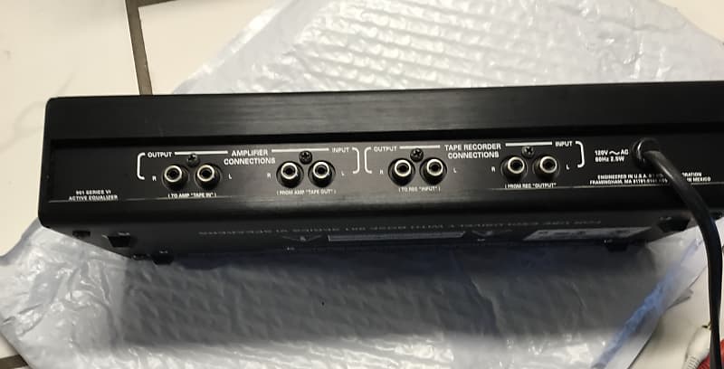 Equalizer Outlet Amplifiers Bose 901 Series 3 Equalizer Bose