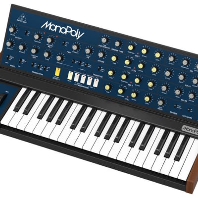 Behringer MonoPoly Four-Voice Analog Synthesizer