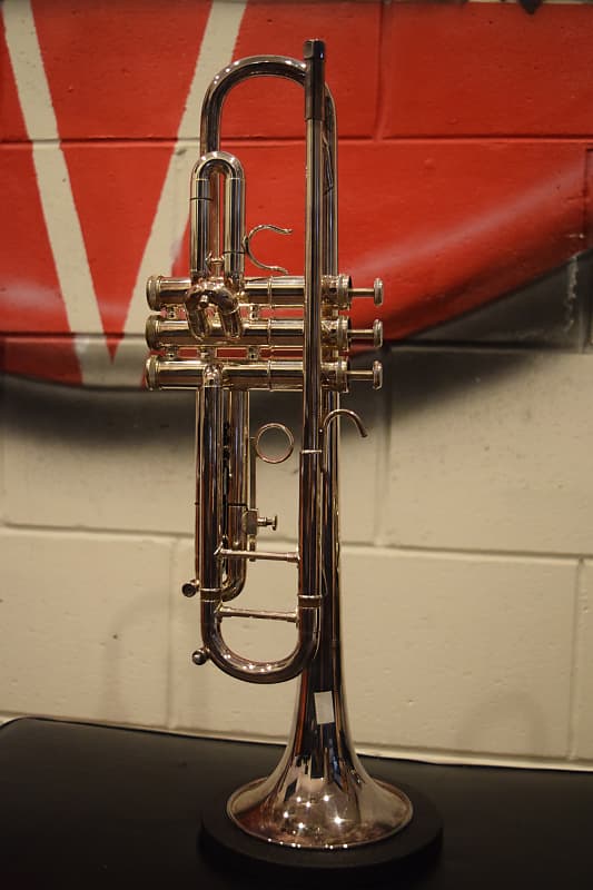 Getzen Eterna 700 Silver Trumpet w/Soft Case (USA) image 1