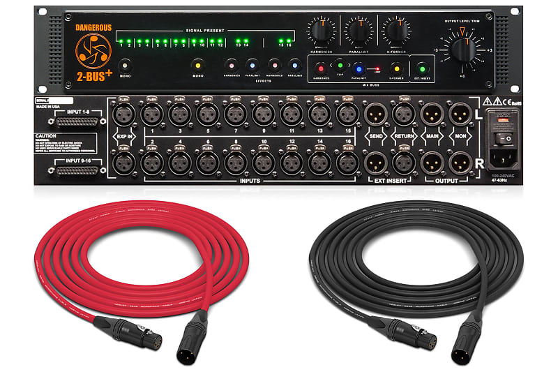 Dangerous Music 2-BUS+ | 16 Channel Analog Summing Device | Pro