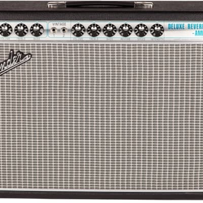 Fender ’68 Custom Deluxe Reverb 1x12" 22-watt Tube Combo Amp image 2