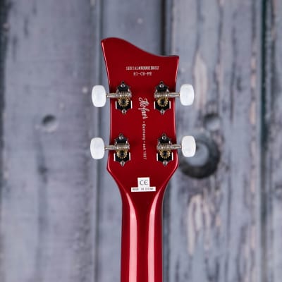 Höfner Ignition PRO Club Bass, Metallic Red image 7