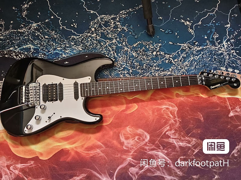 Fernandes fst-85 1990s - black | Reverb
