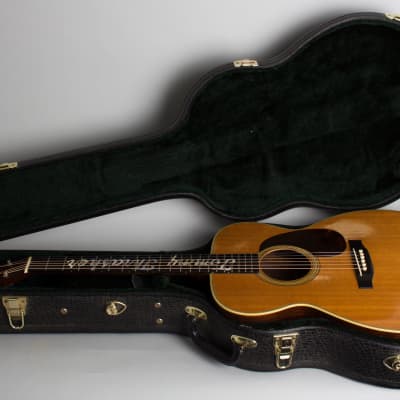 C. F. Martin  000-28 Owned and used by Tommy Thrasher Flat Top Acoustic Guitar (1954), ser. #137310, black tolex hard shell case. image 10