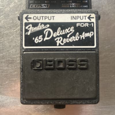 Boss FDR-1 Fender '65 Deluxe Reverb Amp Pedal | Reverb