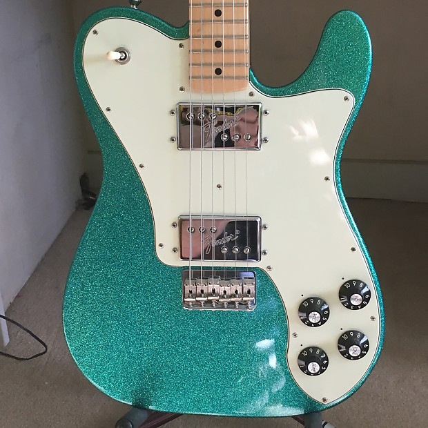 Fender FSR Classic Series '72 Telecaster Deluxe Aqua Flake