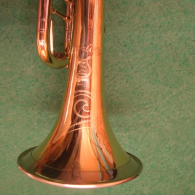 Huttl Super Deluxe Trumpet - Stencil: Sterling Foreign