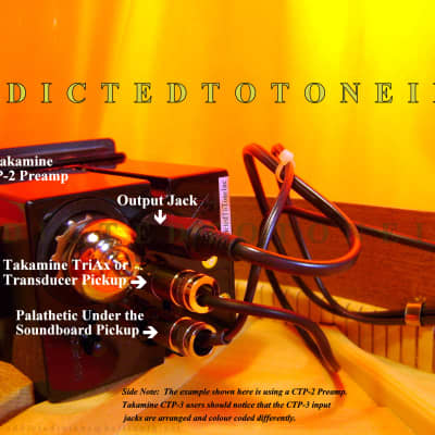 Takamine Soundboard Transducer Pickup - Guitar, Hand Saw, Oud, Ukulele, Kalimba! image 5