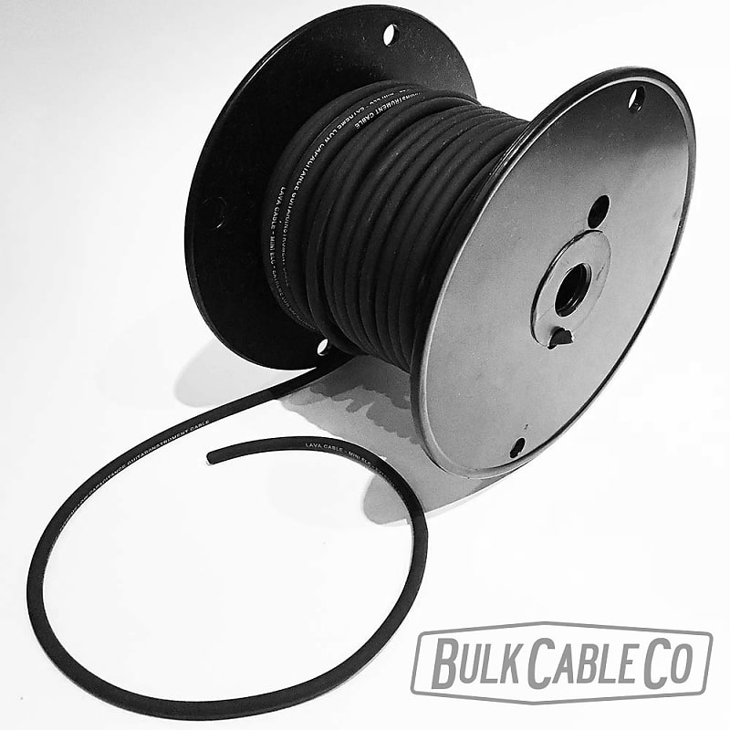 Lava Mini ELC Black Pedalboard Cable Sold In 30 FT Lengths Reverb