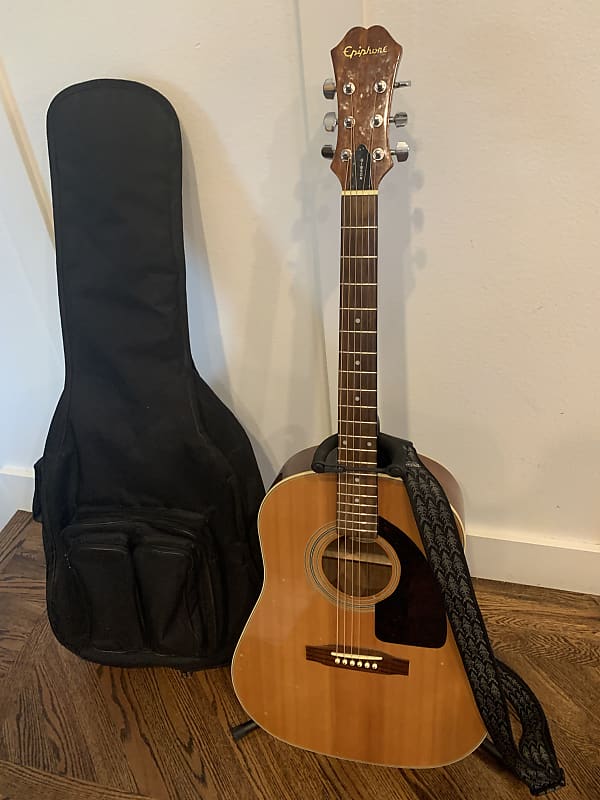 Epiphone JA 15 NA Acoustic electric guitar Mid90’s - Natural | Reverb