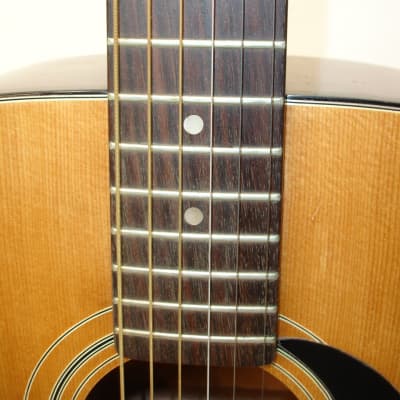 Vintage Epiphone FT-120 Acoustic Guitar w/ Chipboard Case image 8