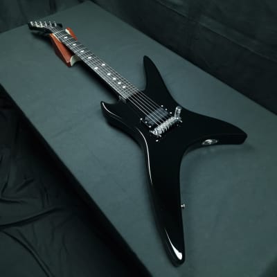 B.C. Rich Chuck Schuldiner Tribute Stealth 2008 Onyx Black Neck Through Dimarzio X2N Death Control Denied image 13