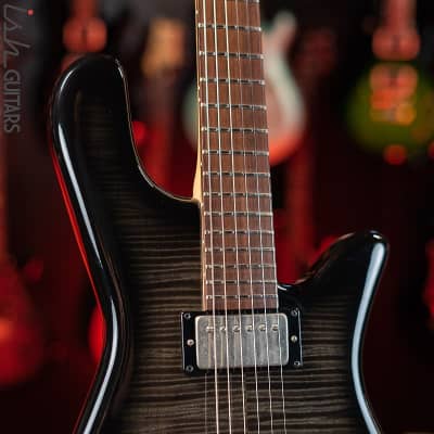2003 Spector Arc 6 Bolt On Prototype #3 Electric Guitar Trans Black Owned by Stuart Spector image 3