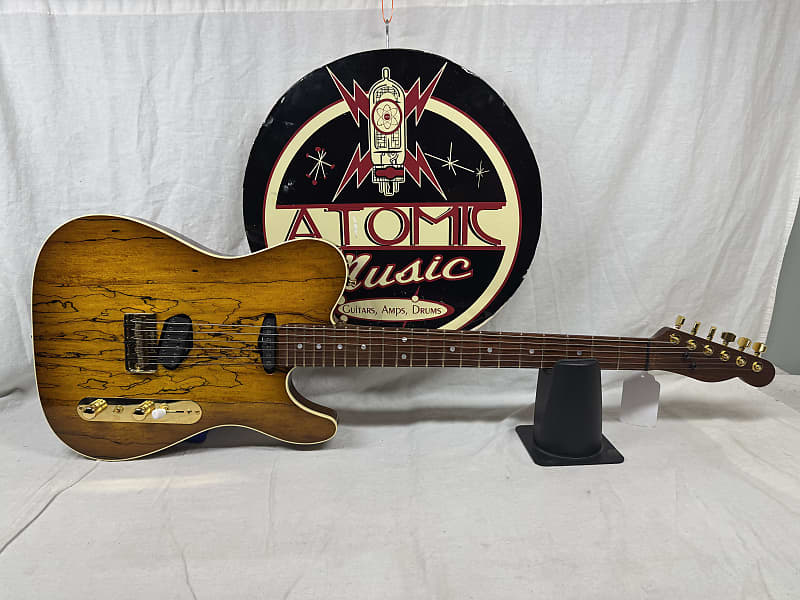 Warmoth Singlecut T-style Guitar by Houston Electric Guitar Jerry DeLue image 1