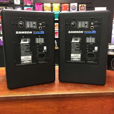 [オマケ付] SAMSON RESOLV 50a パワード スピーカー ペア Samson Resolv 50a Two Way Studio Reference Monitors | eBay