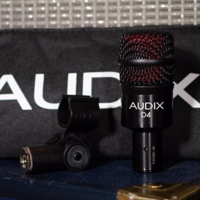 Audix D4 Hypercardioid Dynamic Instrument Microphone image 4
