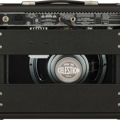 Fender - '68 Custom Vibro Champ® Reverb - Combo Amplifier - 5W- Black image 2