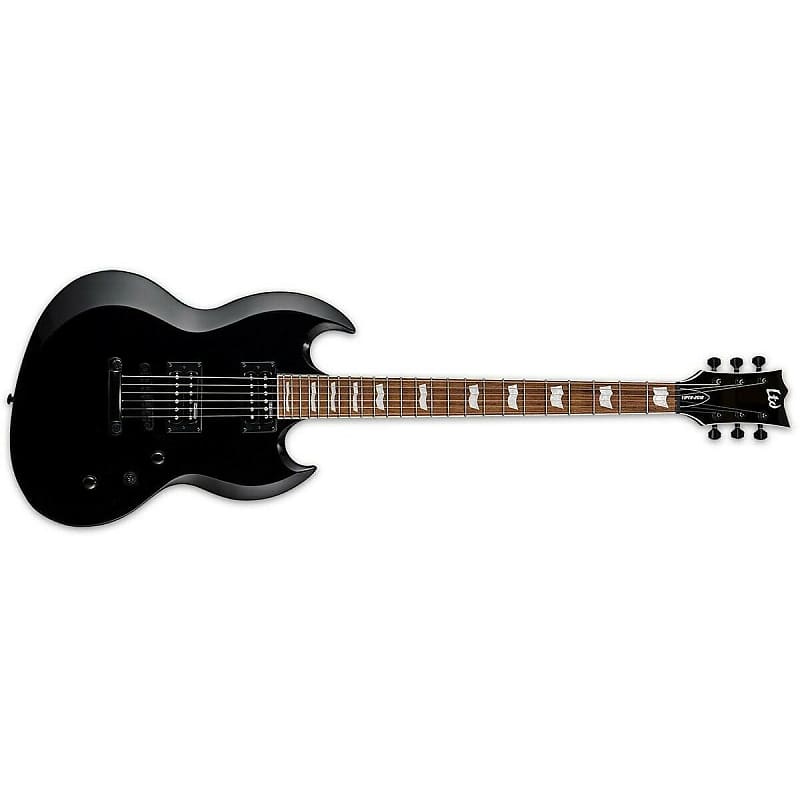 ESP LTD Viper-201 Baritone Black Electric Guitar B-Stock Viper 201B -  B-stock + ESP TKL PREMIUM BAG! | Reverb