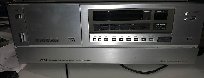 Akai GX-F95 Cassette Deck 79-80’s Silver image 1