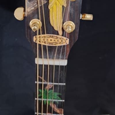 Blueberry Handmade Acoustic Guitar Grand Concert for sale