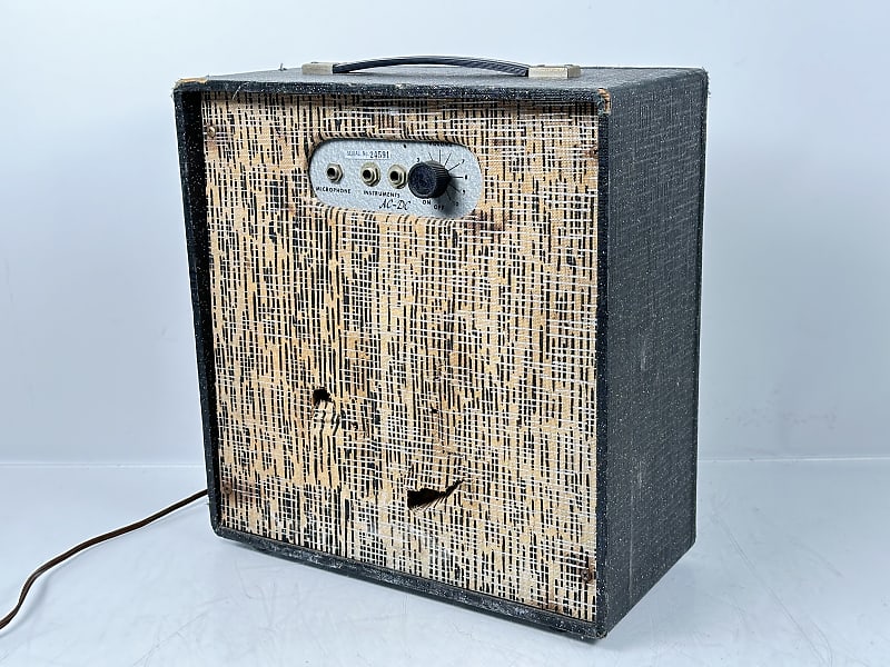 1959 Marvel 25 Vintage Guitar Tube Amplifier | Reverb