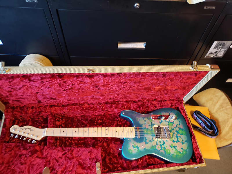 Fender Telecaster , Blue Floral , Crafted in Japan