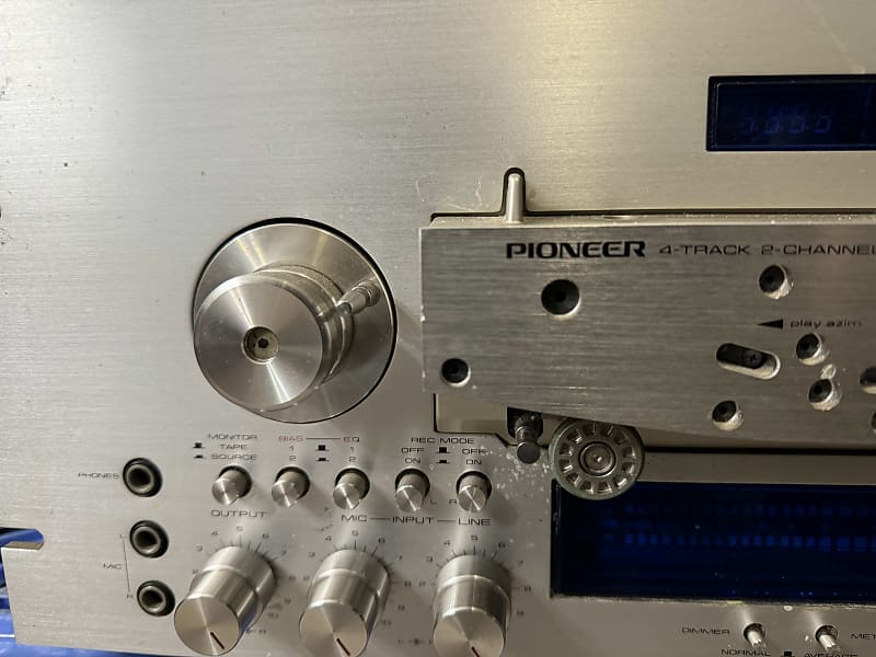 Pioneer RT 909 1980's - Silver