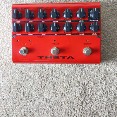ISP Technologies Theta Preamp 2011 - Fire Engine Red for sale