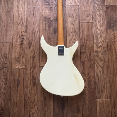 Vintage 1960s Tokai Humming Bird 100S Electric Guitar Cream MIJ mosrite image 3