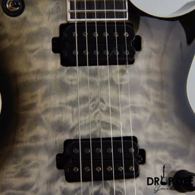ESP LTD EC-1000T Electric Guitar - Charcoal Burst image 6